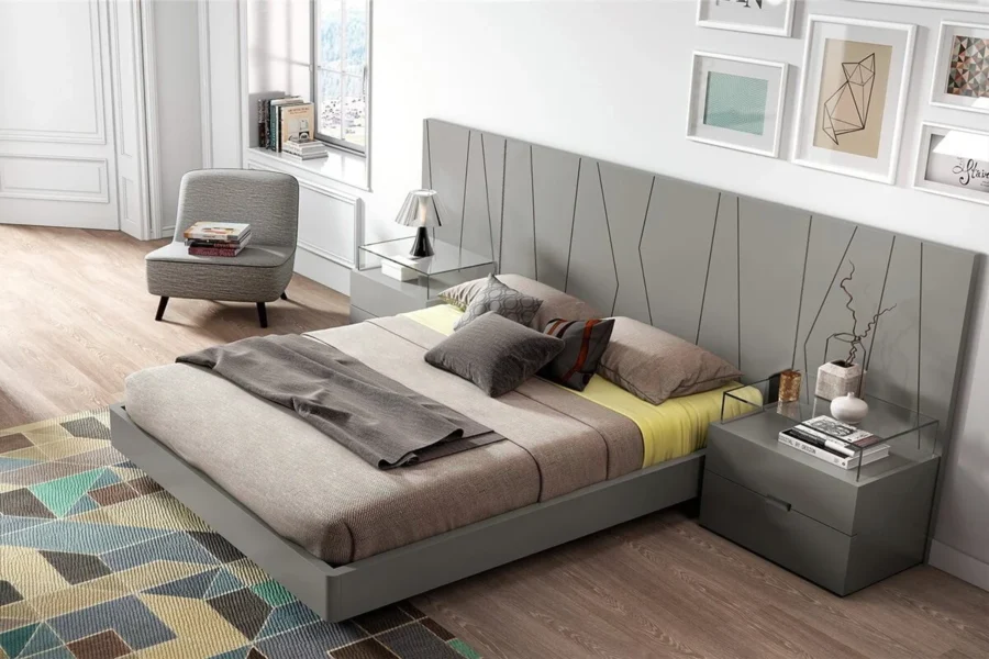 Elisa oval köşeli yatak modelleri