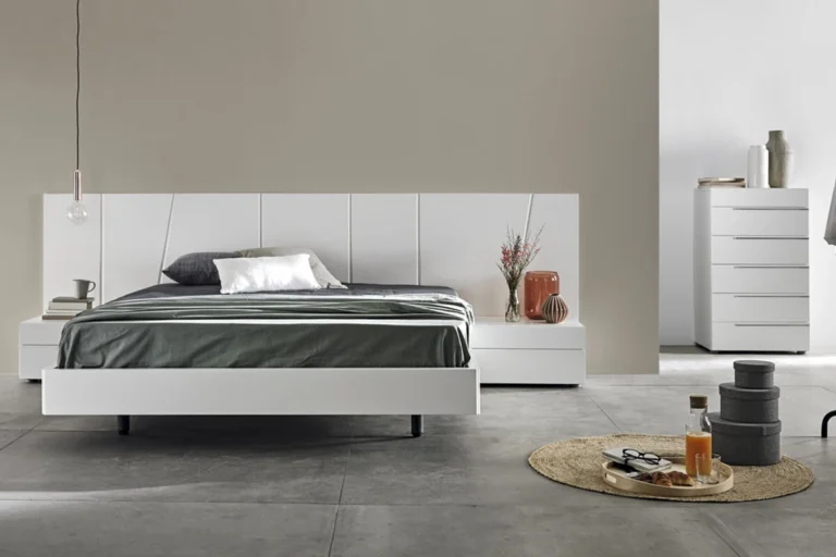 Nuvola beyaz yatak modelleri