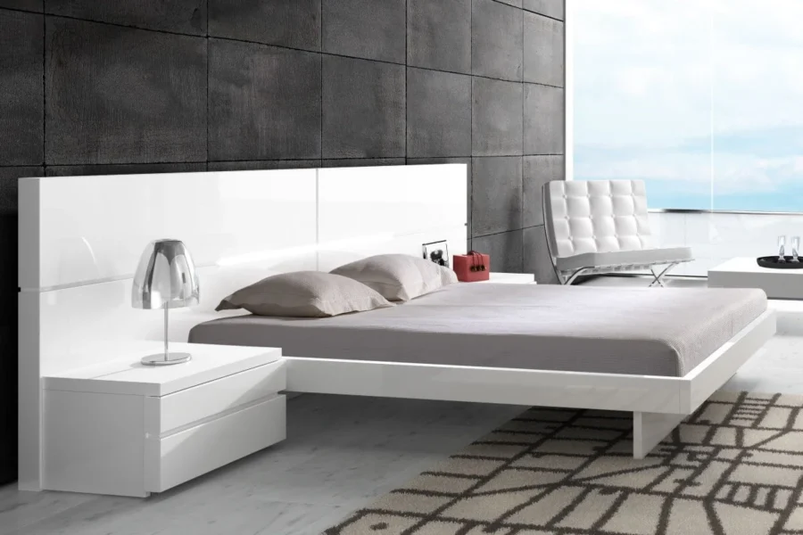 Mist beyaz yatak modelleri