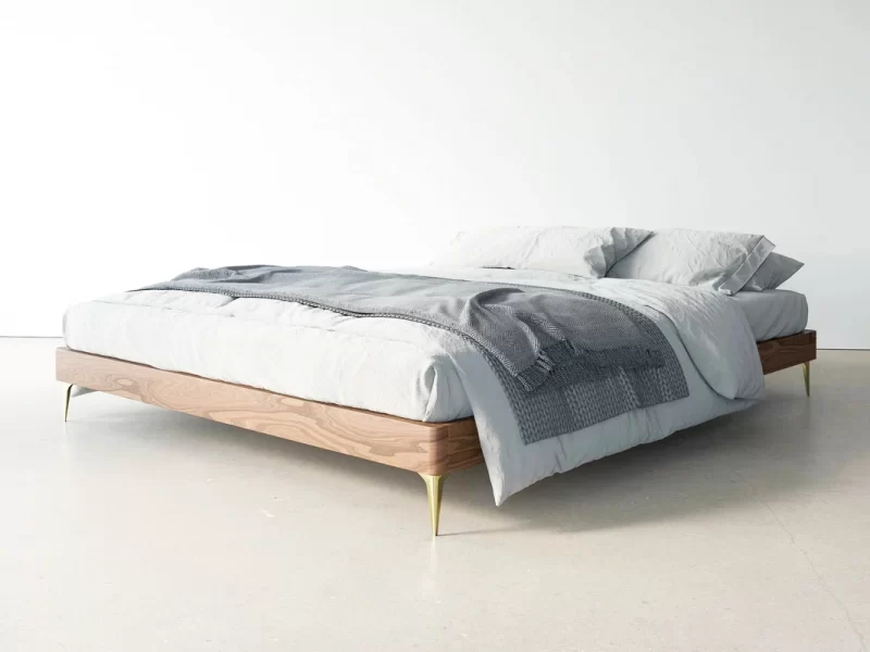 Metal ayaklı alçak yatak modelleri