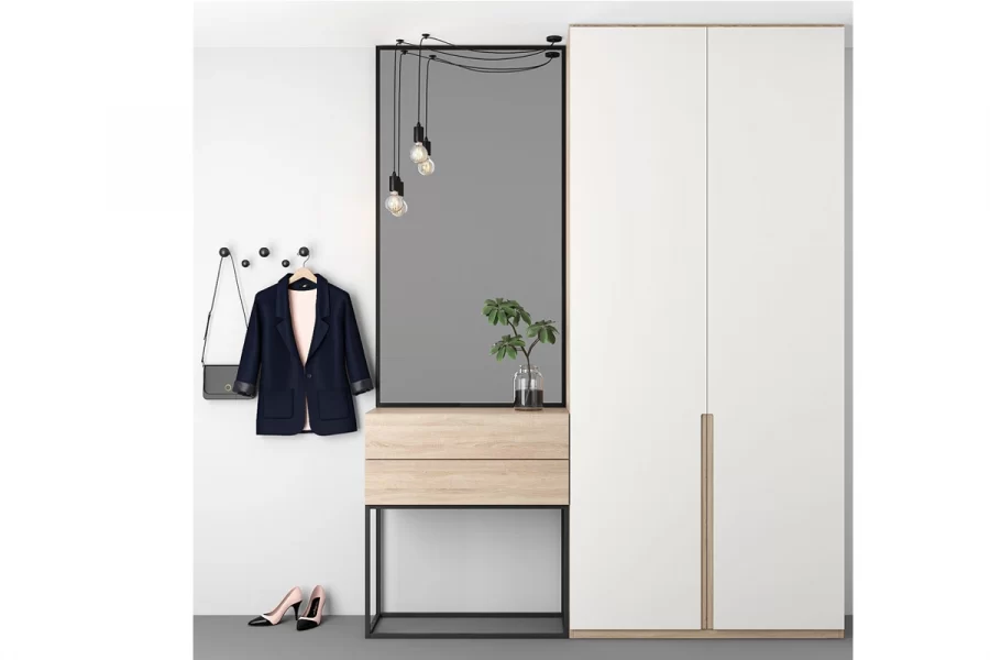 Lavigo aynalı portmanto modelleri