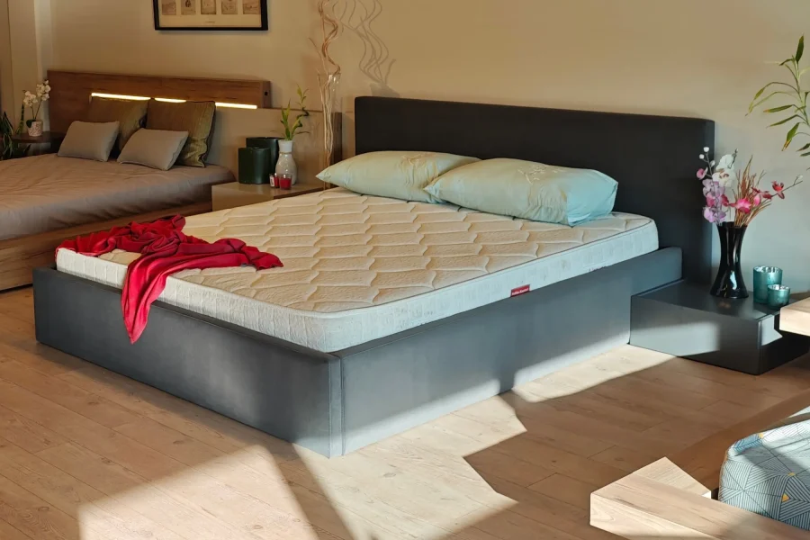 Yere yakın kumaş yatak